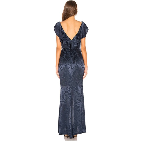 LPA Renata Dress in Navy - Picture 3 of 9